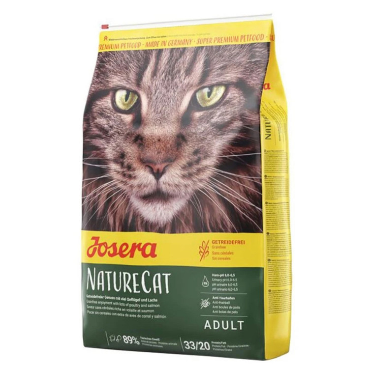 غذای خشک گربه جوسرا مدل نیچرکت NatureCat فله ۱ وزن کیلوگرم