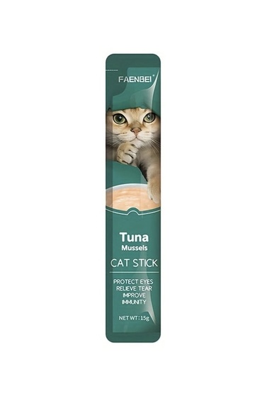 بستنی گربه فنبی مدل Creamy Sticks طعم ماهی تن و صدف
