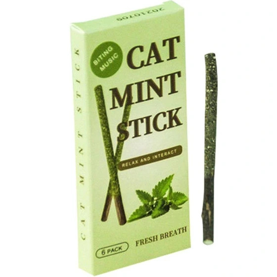 چوب سیگار گربه ماتاتابی طعم کت مینت (نعنا گربه)