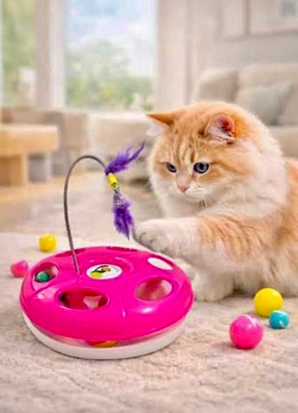 برج بازی گربه یک طبقه